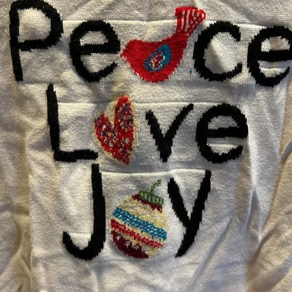 Crown & Ivy large petite Christmas sweater. - Picture 1 of 5